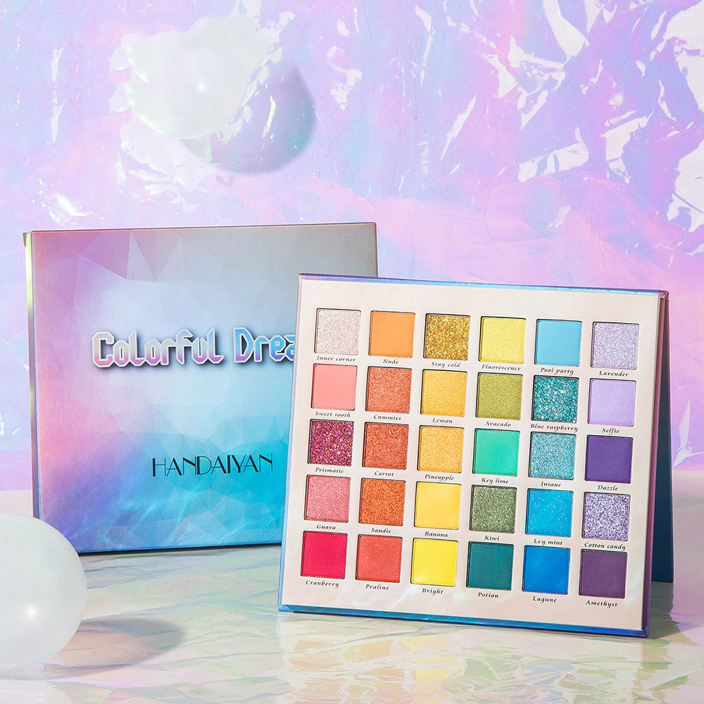 Pearlescent Matte Glitter Palette