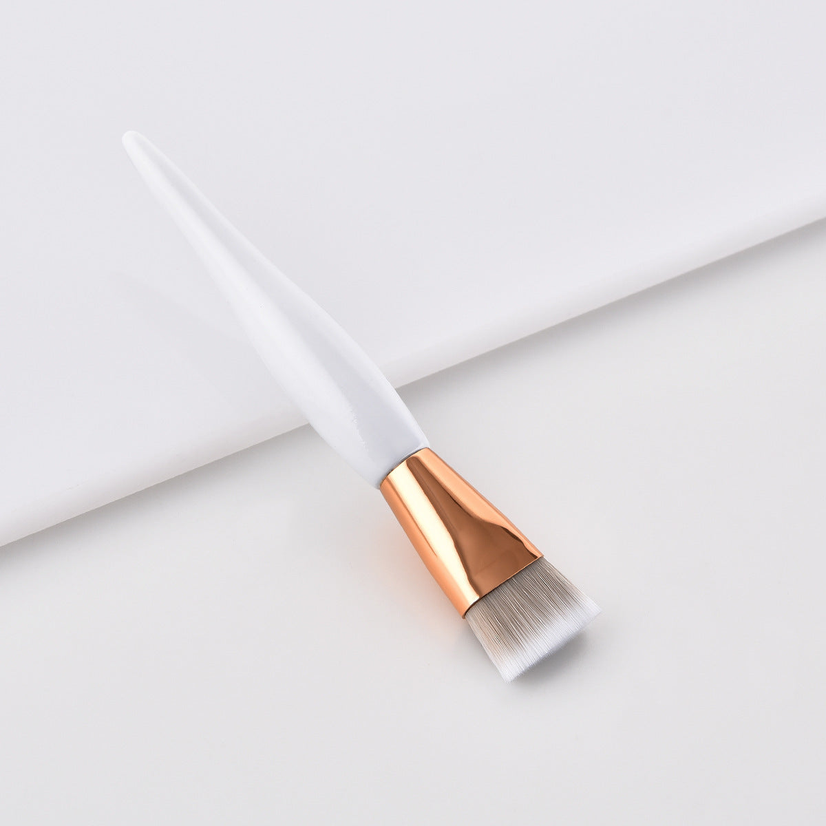 White Makeup Brush Set - Single Option Available