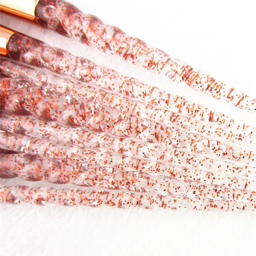 8pc Makeup Brushes