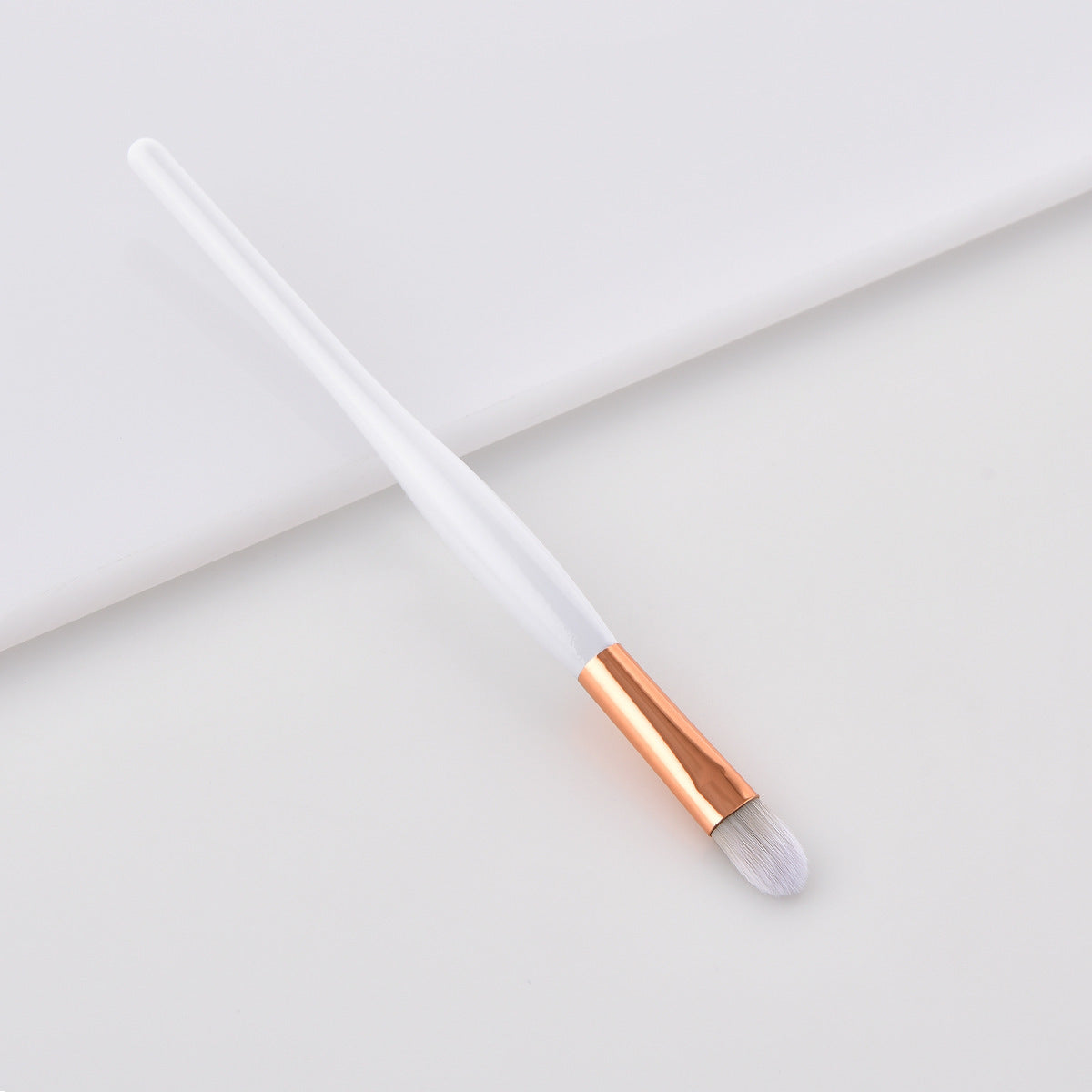 White Makeup Brush Set - Single Option Available
