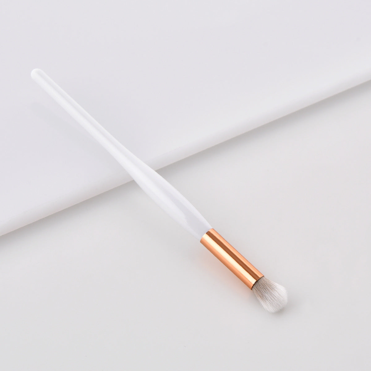 White Makeup Brush Set - Single Option Available