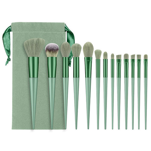 13 pc Makeup Brushes w/wo bag (Multi - color options available)