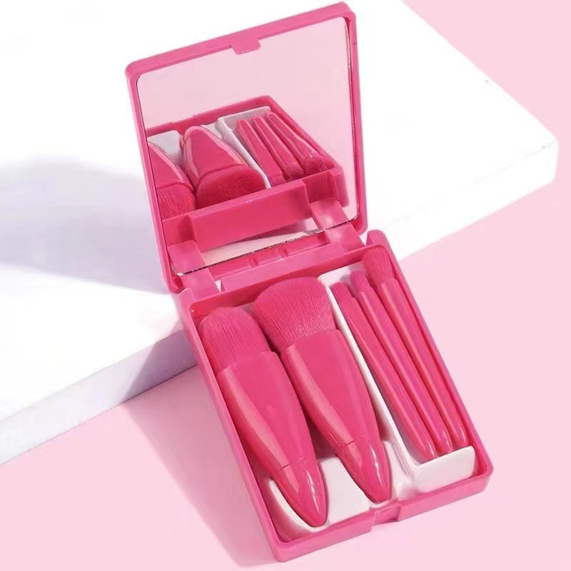 5pc Travel Size Makeup Brush Set