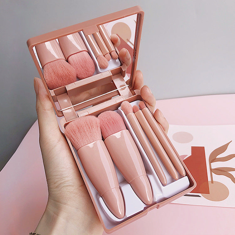 5pc Travel Size Makeup Brush Set