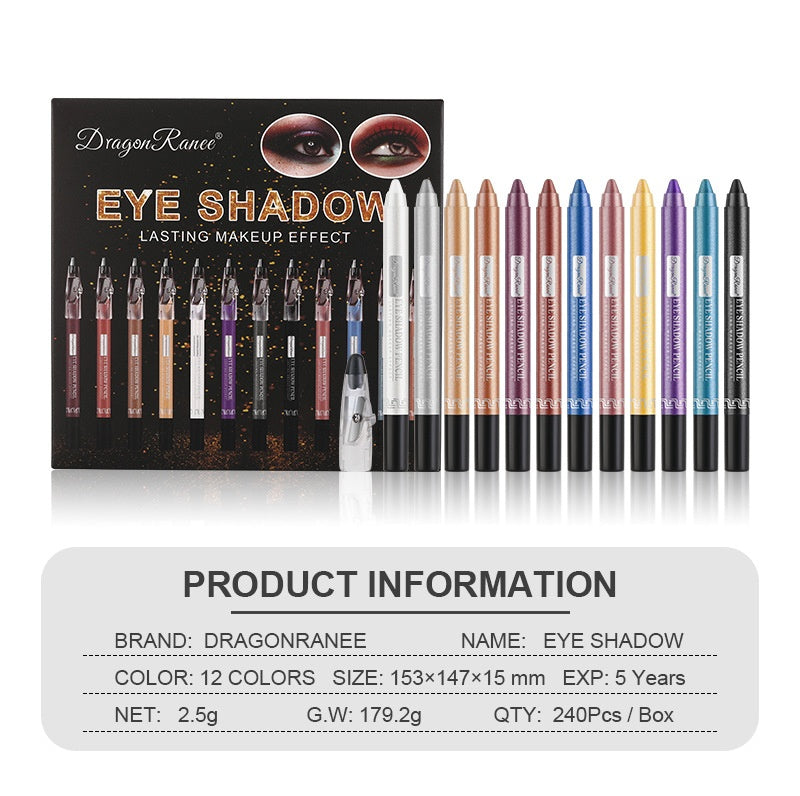 Eyeshadow Pen Pearlescent 12-piece Set
