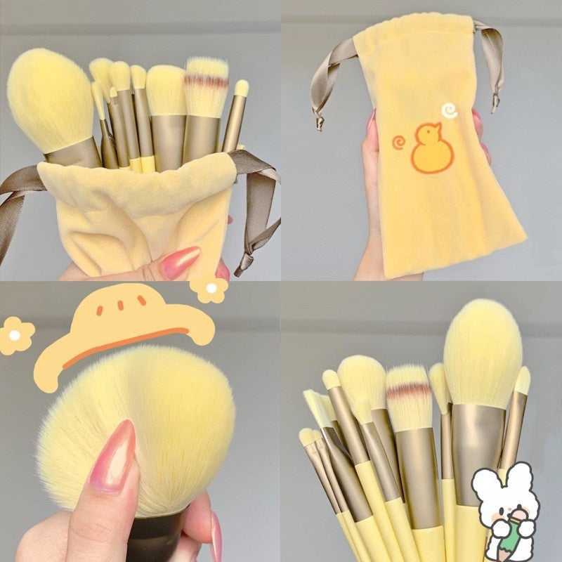 13 pc Makeup Brushes w/wo bag (Multi - color options available)