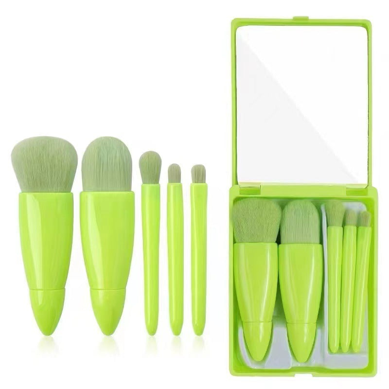 5pc Travel Size Makeup Brush Set