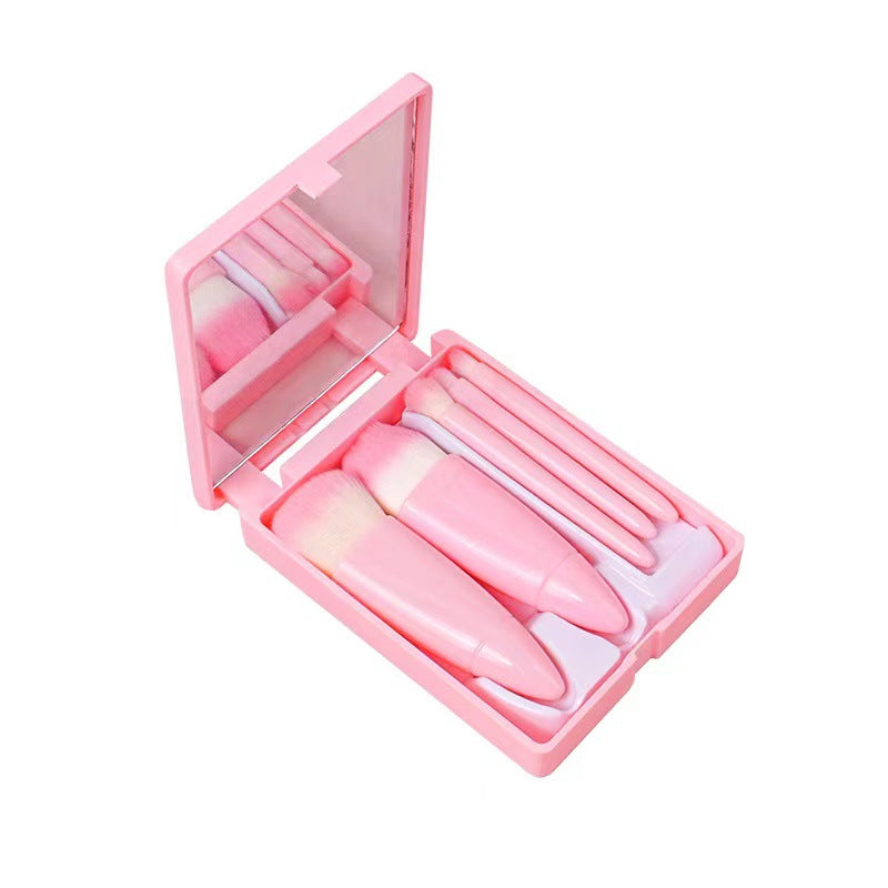 5pc Travel Size Makeup Brush Set